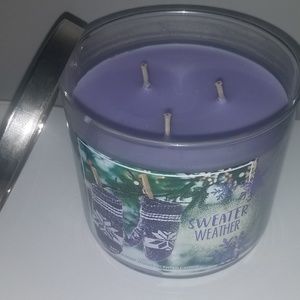 "Sweater Weather" Bath & Body Works Candle